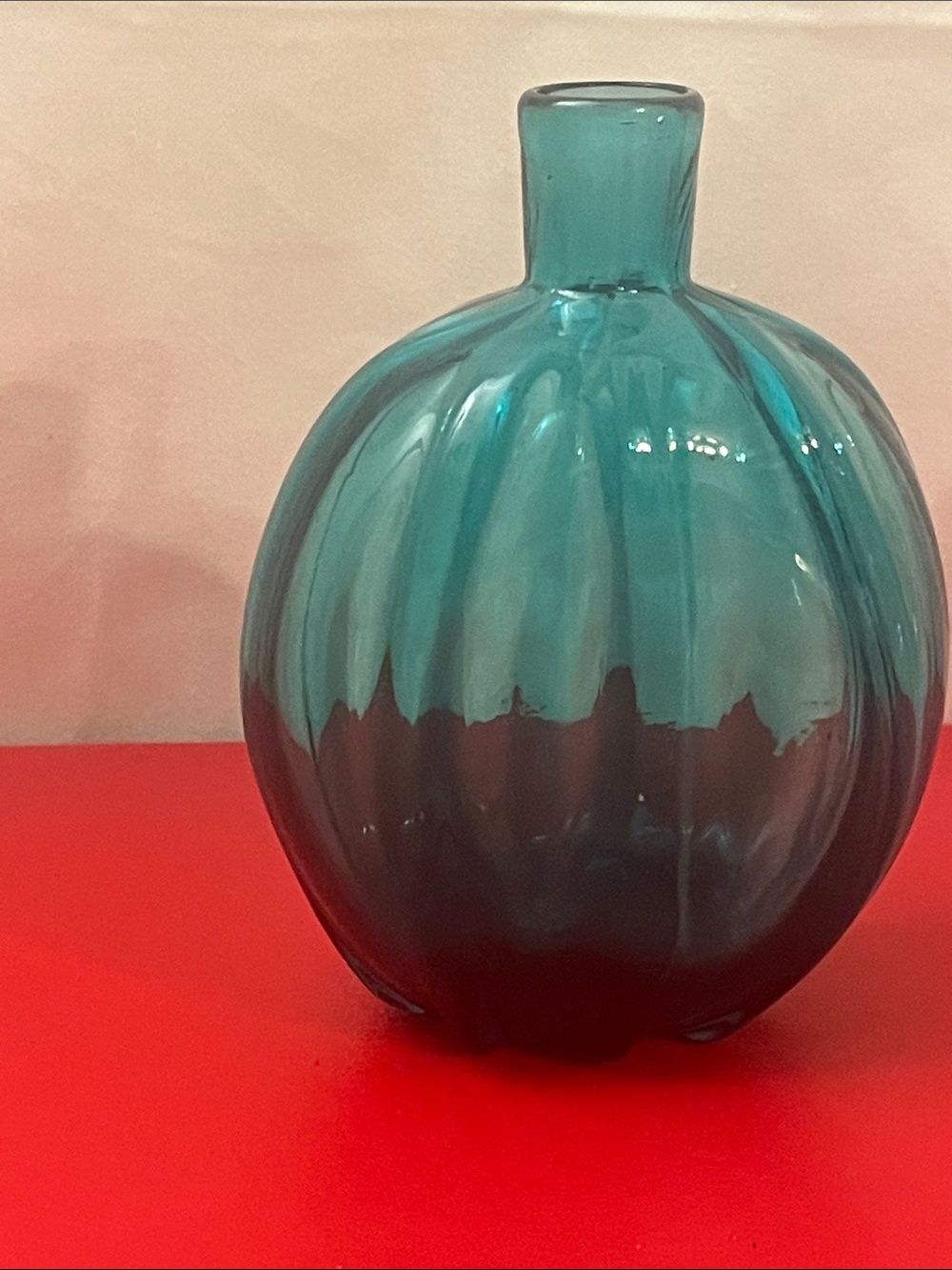 Gorgeous Vintage MMA Metropolitan turquoise vase